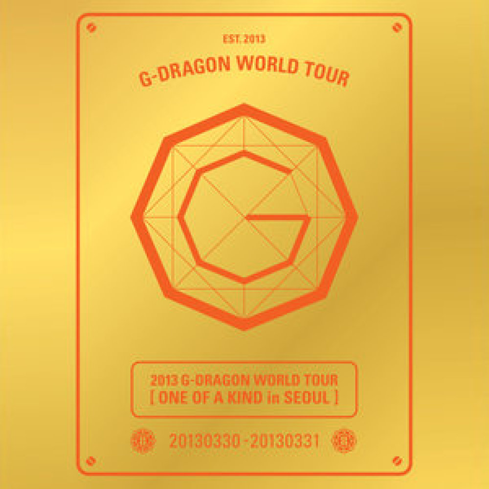 2013 G-Dragon World Tour Live CD [One Of A Kind in Seoul]