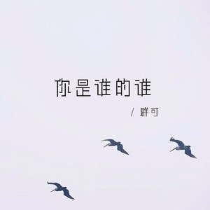 ดาวน์โหลดและฟังเพลง 你是谁的谁 พร้อมเนื้อเพลงจาก 群可