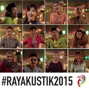 Dengarkan Rayakustik Medley 2015: Selamat Hari Raya / Suasana Riang Di Hari Raya / Selamat Berhari Raya / Aidilfitri / Allahu Akhbar / Rap Raya / Seloka Hari Raya / Suasana Hari Raya lagu dari Ayda Jebat dengan lirik
