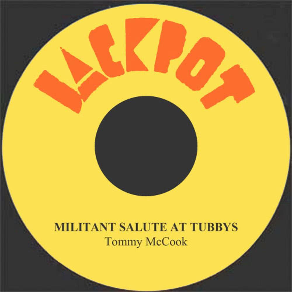 Militant Salute At Tubbys