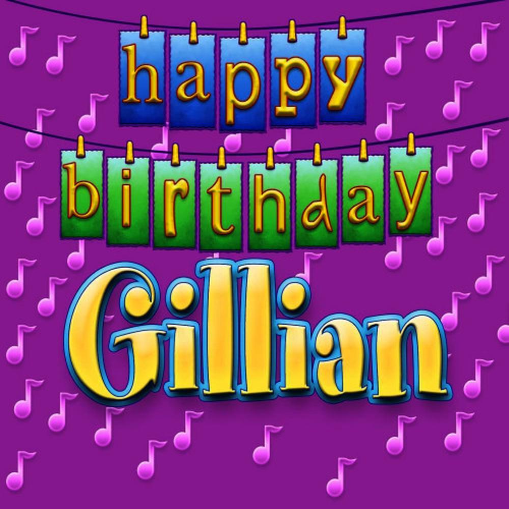 Happy Birthday Gillian(Personalized)