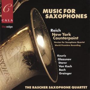 The Raschèr Saxophone Quartet的專輯Music for Saxophones