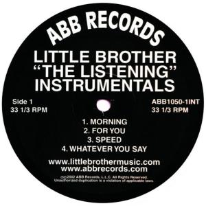 ดาวน์โหลดและฟังเพลง Shorty On The Lookout พร้อมเนื้อเพลงจาก Little Brother