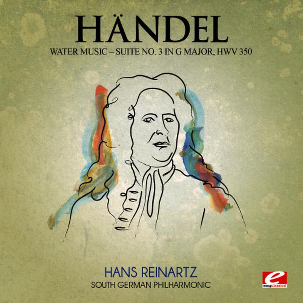 Water Music, Suite No. 3 in G Major, HWV 350: VI. Cantabile