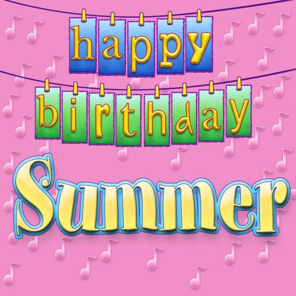 Happy Birthday Summer (Personalized)