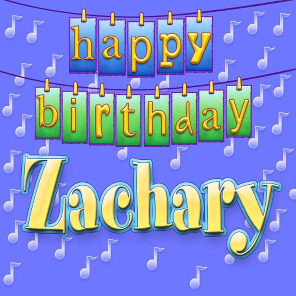 Happy Birthday Zachary (Personalized)