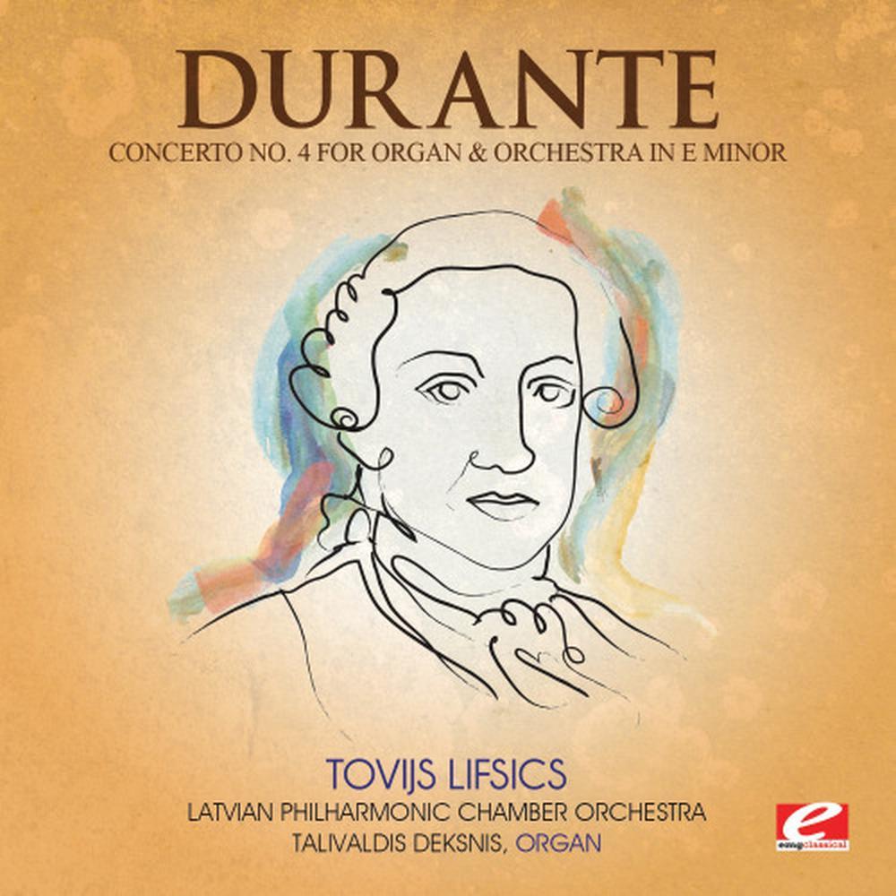 Concerto No. 4 for Organ and Orchestra in E Minor: IV. Presto