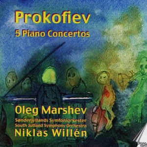 South Jutland Symphony Orchestra的專輯Prokofiev: 5 Piano Concertos