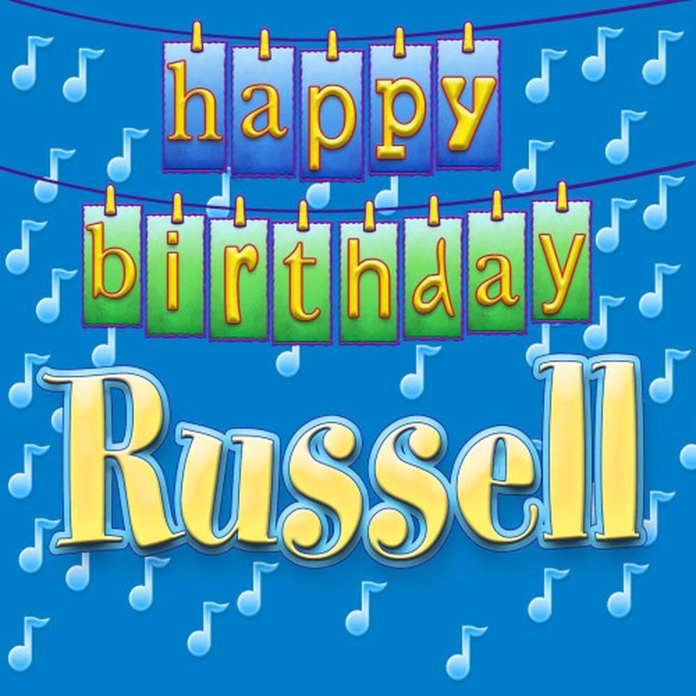 Happy Birthday Russell (Personalized)