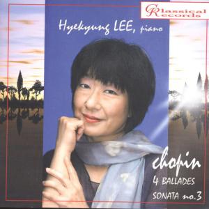 Hyekyung Lee的專輯Hyekyung Lee. Chopin. Ballades. Sonata no.3