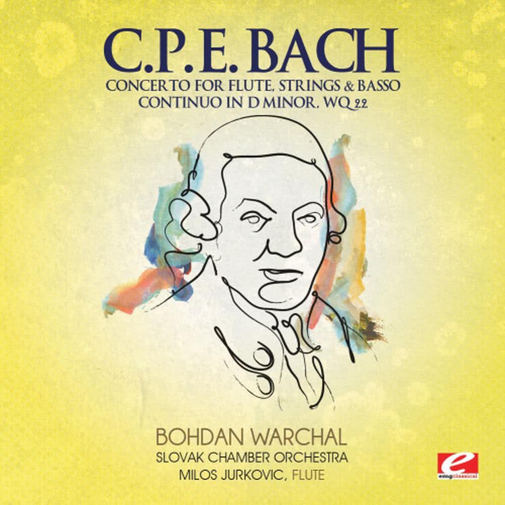 Concerto for Flute, Strings & Basso Continuo in D Minor, Wq  22: Allegro di molto
