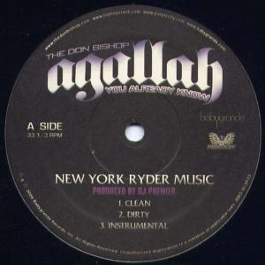 ดาวน์โหลดและฟังเพลง NY Ryder Music (Clean) พร้อมเนื้อเพลงจาก Agallah