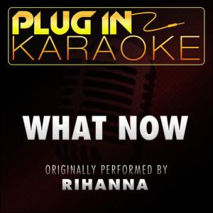 ดาวน์โหลดและฟังเพลง What Now (Originally Performed by Rihanna) (Karaoke Version) พร้อมเนื้อเพลงจาก Plug In Karaoke