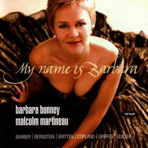 อัลบัม My Name Is Barbara ศิลปิน Barbara Bonney