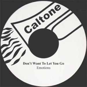 收聽Emotions的Don't Want To Let You Go歌詞歌曲