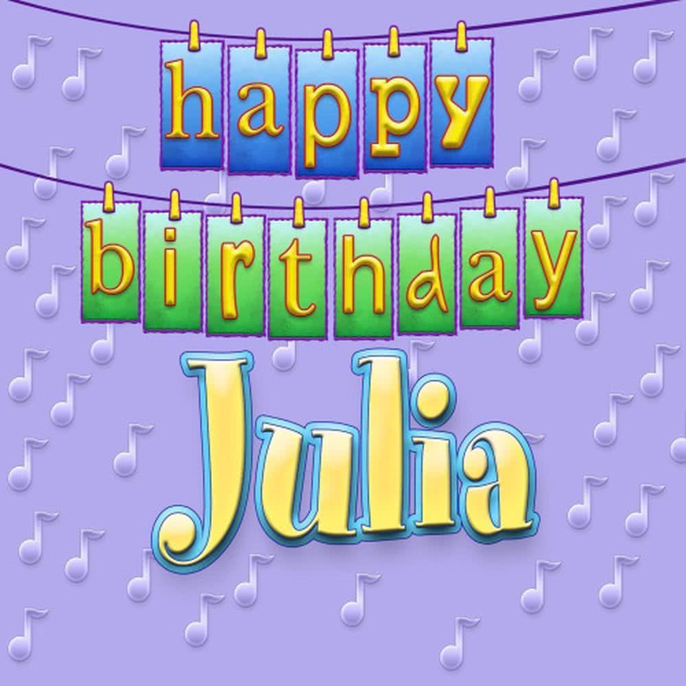 Happy Birthday Julia (Personalized)