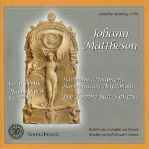 Colin Booth的專輯Johann Mattheson - The Twelve Suites of 1714 Vol 1