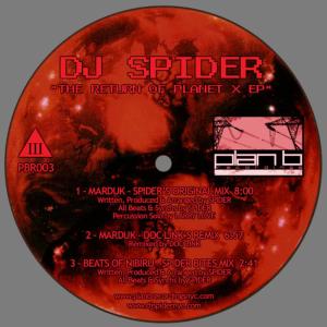 ดาวน์โหลดและฟังเพลง Marduk (Spider's Original Mix) พร้อมเนื้อเพลงจาก DJ Spider