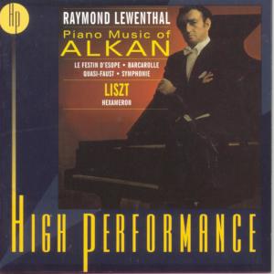 Raymond Lewenthal的專輯Piano Music of Alkan, Liszt:Hexameron
