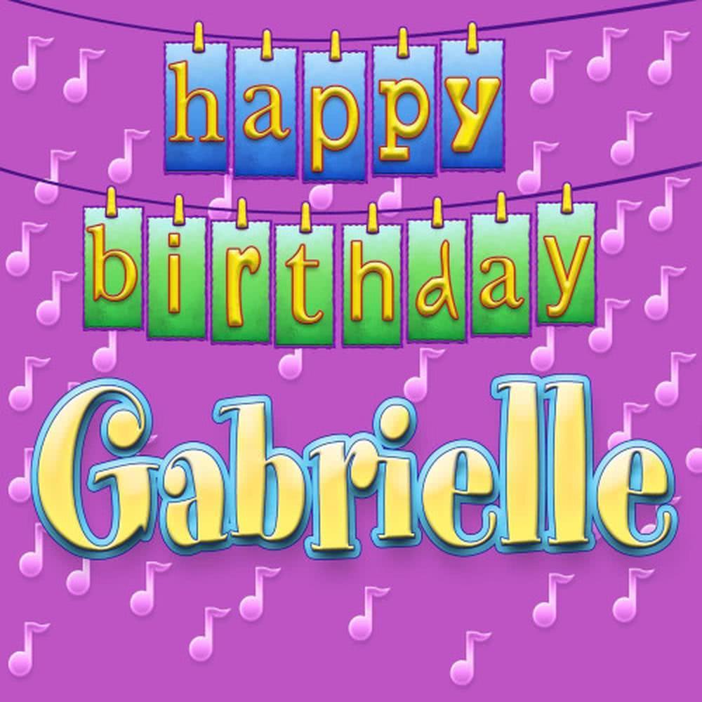Happy Birthday Gabrielle (Personalized)