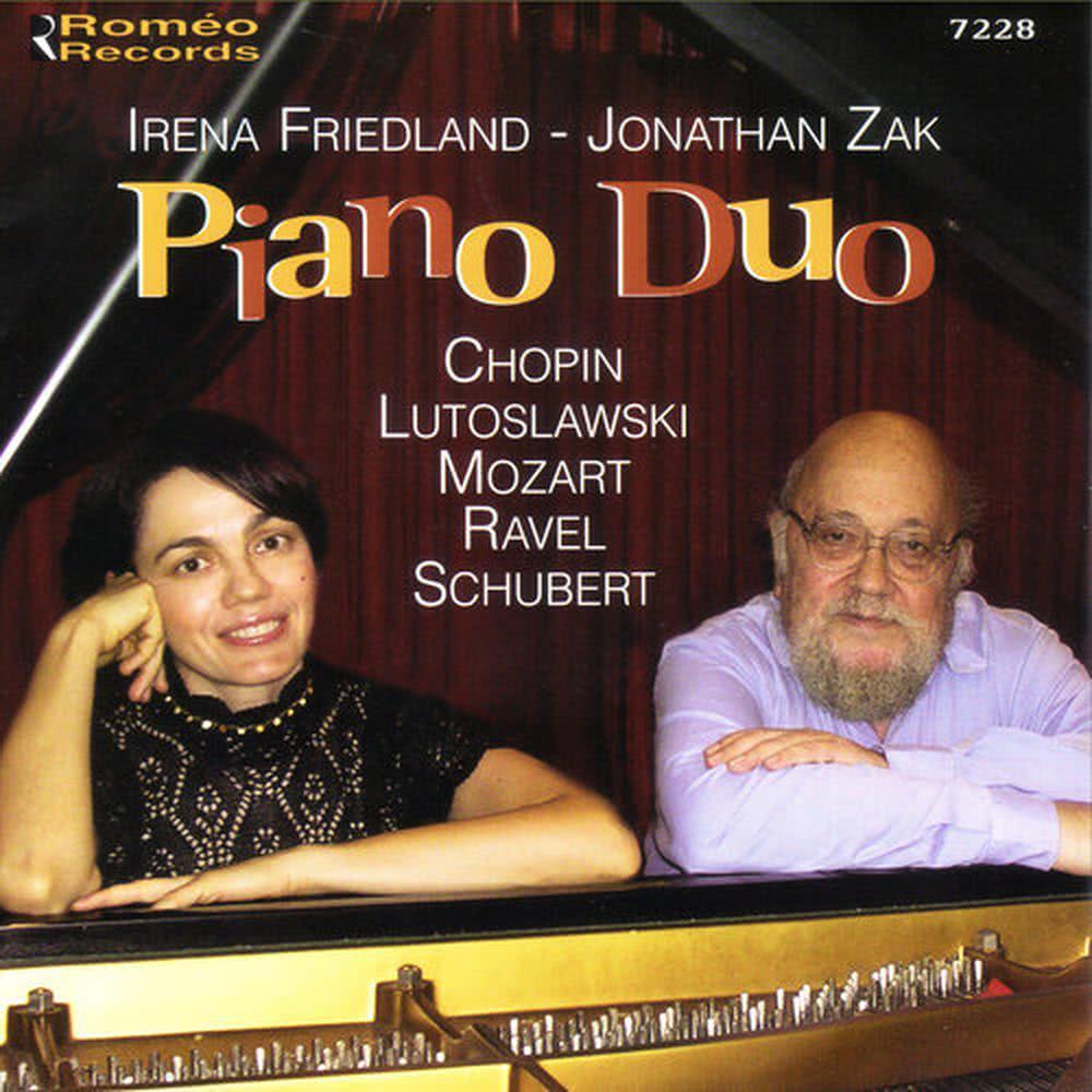 Sonata in D major for Two Pianos: Andante