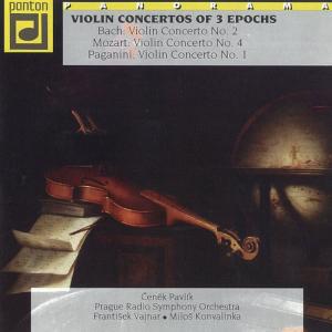Cenek Pavlik的專輯Bach, Mozart & Paganini: Violin Concertos of Three Epochs