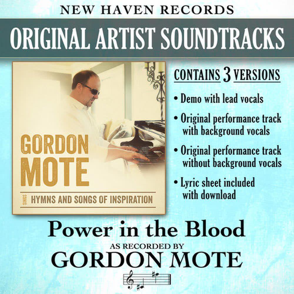 Power in the Blood(Performance Track without Background Vocals)
