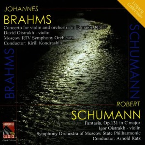 Moscow Philharmonic Symphony Orchestra的專輯Brahms: Violin Concerto - Schumann: Fantasy for Violin