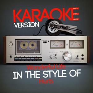 ดาวน์โหลดและฟังเพลง Wonderful Life (In the Style of Hurts) (Karaoke Version) พร้อมเนื้อเพลงจาก Ameritz Digital Karaoke