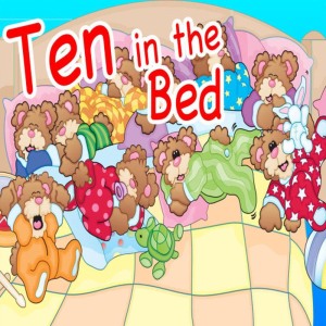 ดาวน์โหลดและฟังเพลง Ten In The Bed Sing-along พร้อมเนื้อเพลงจาก Twin Sisters Productions