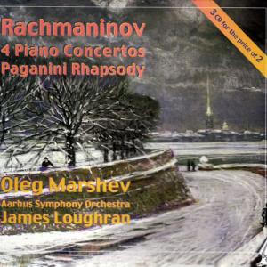 Oleg Marshev的專輯Rachmaninov: 4 Piano Concertos / Paganini Rhapsody