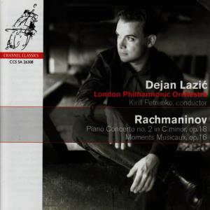 อัลบัม Rachmaninov: Piano Concerto No. 2 in C Minor, Op. 18 - Moments Musicaux, Op. 16 ศิลปิน Dejan Lazić