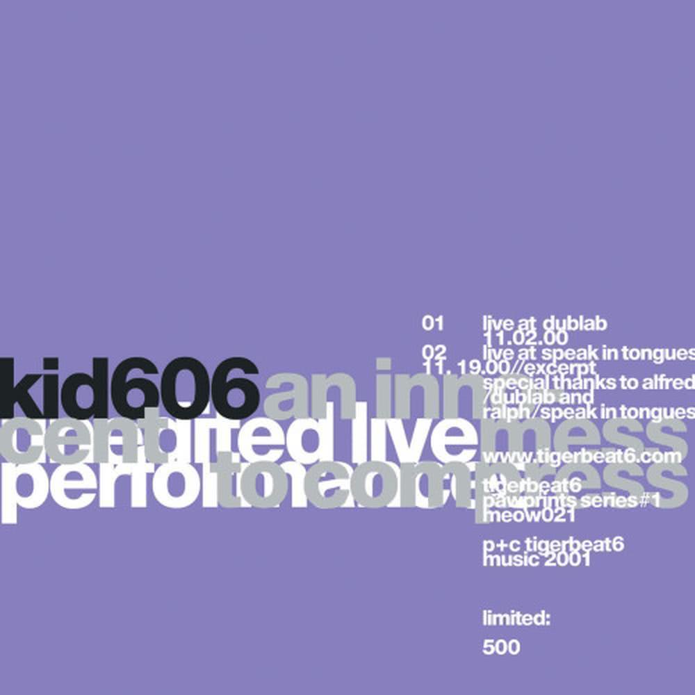 Live at Speak in Tongues 11.19.00 (Excerpt)