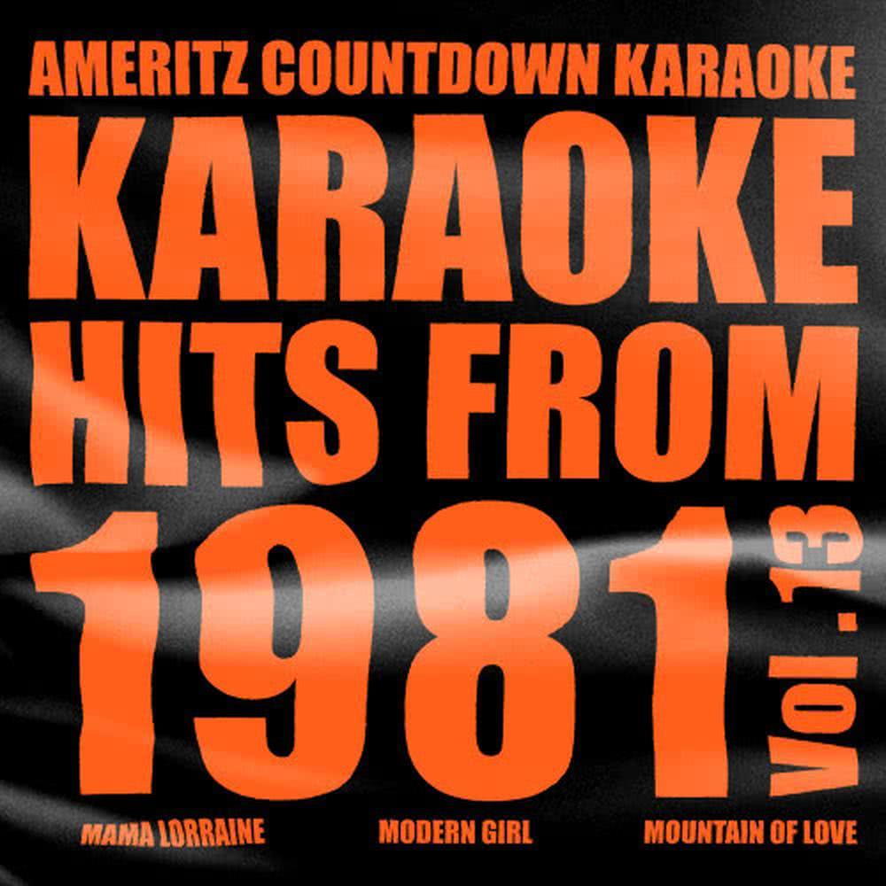 Karaoke Hits from 1981, Vol. 13