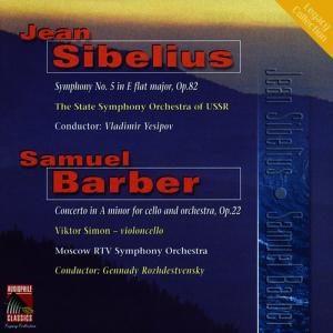 Russian State Symphony Orchestra的專輯Sibelius: Symphony No. 5 - Barber: Cello Concerto