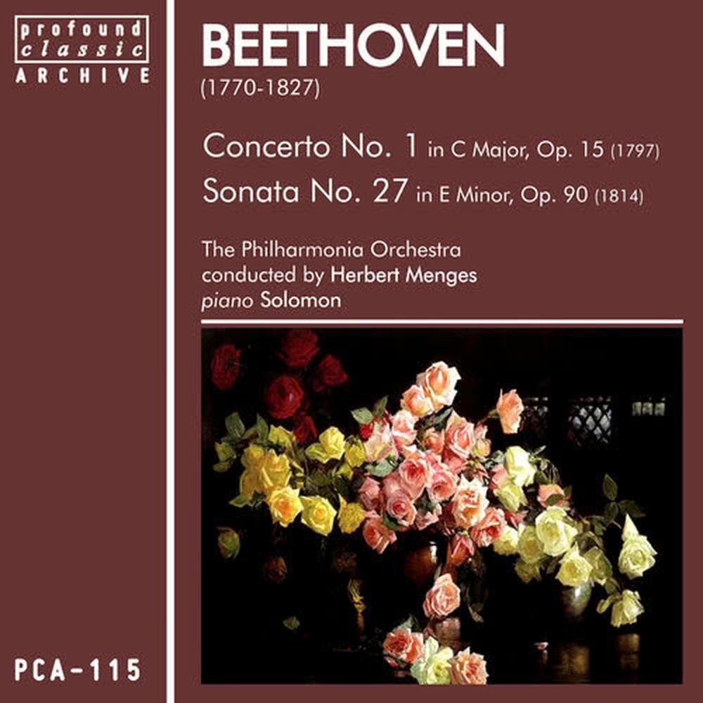 Beethoven: Concerto No. 1 in C Major, Op. 15 & Sonata No. 27 in E Minor, Op. 90