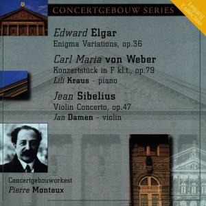 Jan Damen的專輯Elgar: Enigma Variations - Von Weber: Konzertstuck - Sibelius: Violin Concerto