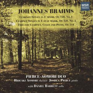 收聽Pierce-Aomori Duo的Clarinet Sonata No.1 in F minor, Op.120/1: I. Allegro apassionato - Sostenuto ed esporessivo歌詞歌曲