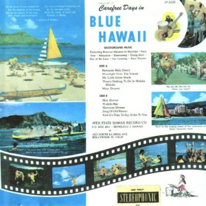 John K. Almeida的專輯Carefree Days in Blue Hawaii
