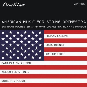 อัลบัม American Music for String Orchestra ศิลปิน Eastman-Rochester Orchestra