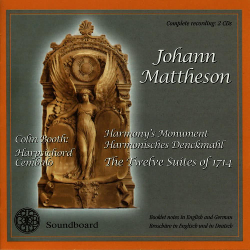 Johann Mattheson - The Twelve Suites of 1714 Vol 2