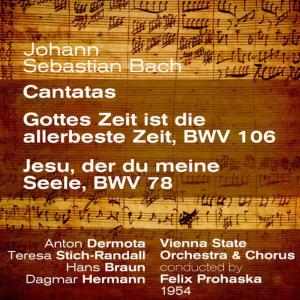 Hans Braun的專輯Johann Sebastian Bach : Cantatas ; Gottes Zeit ist die allerbeste Zeit, BWV 106 / Jesu, der du meine Seele, BWV 78 (1954)
