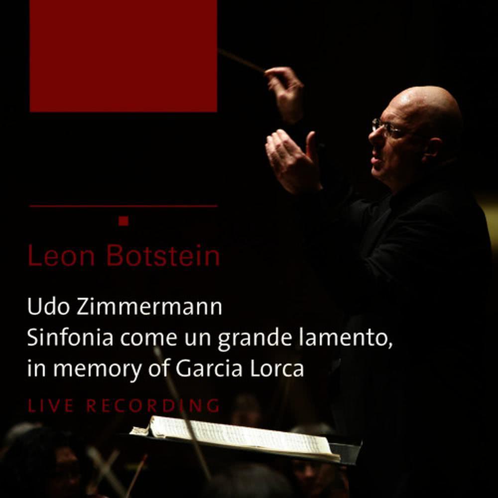 Sinfonia come un grande lamento: II. Psalm (Live)