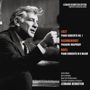 Leonard Bernstein的專輯Liszt: Piano Concerto No. 1 in E-Flat Major, S. 124 - Rachmaninoff: Rhapsody on a Theme by Paganini, Op. 43 - Ravel: Piano Concerto in G Major, M. 83