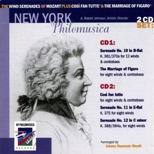 New York Philomusica Chamber Ensemble的專輯The Wind Serenades of Mozart plus Cosi fan tutte & The Marriage of Figaro
