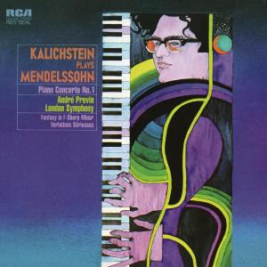 อัลบัม Mendelssohn: Piano Concerto No. 1 in G Minor, Op. 25, Sonate Ecossaise, Op. 28 & Variations sérieuses in D Minor, Op. 54 (Remastered) ศิลปิน Joseph Kalichstein