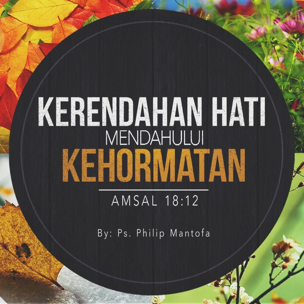 Kerendahan Hati Mendahului Kehormatan, Pt. 4