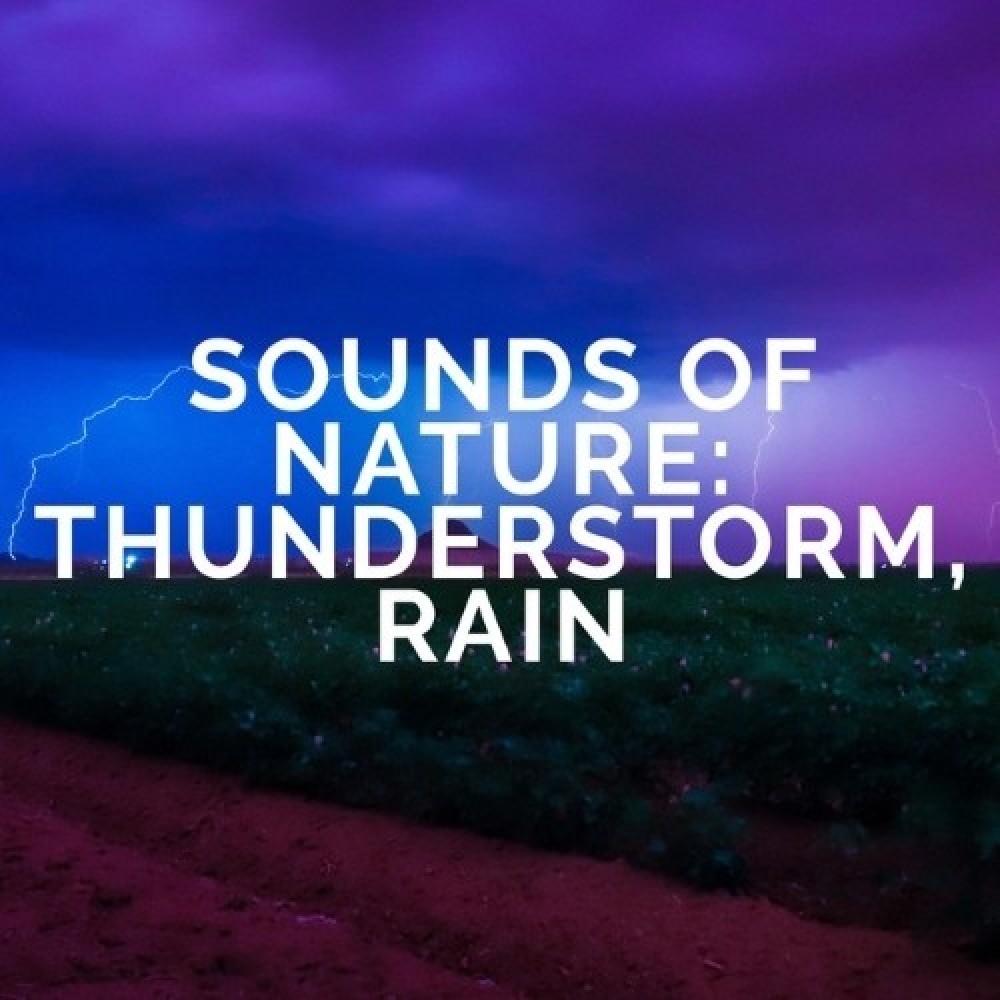 Sounds Of Nature : Thunderstorm, Rain