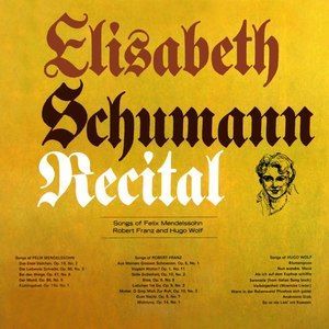 อัลบัม Recital ศิลปิน Elisabeth Schumann
